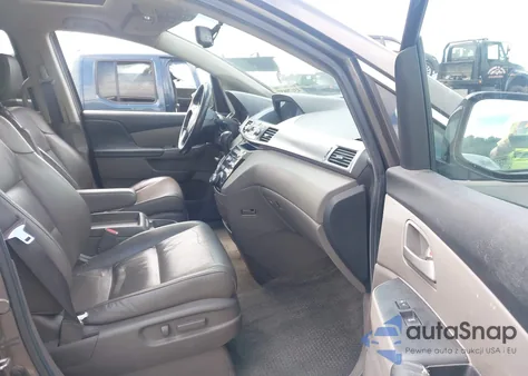 2013 Honda Odyssey Ex-L из США, поврежденный, VIN 5FNRL5H61DB008152
